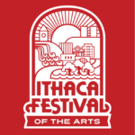 Ithaca Festival logo, CRCC will be in this year's parade