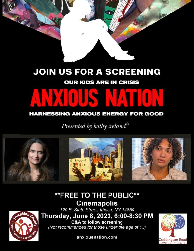 Coddington Road Community Center Anxious Nation Screening