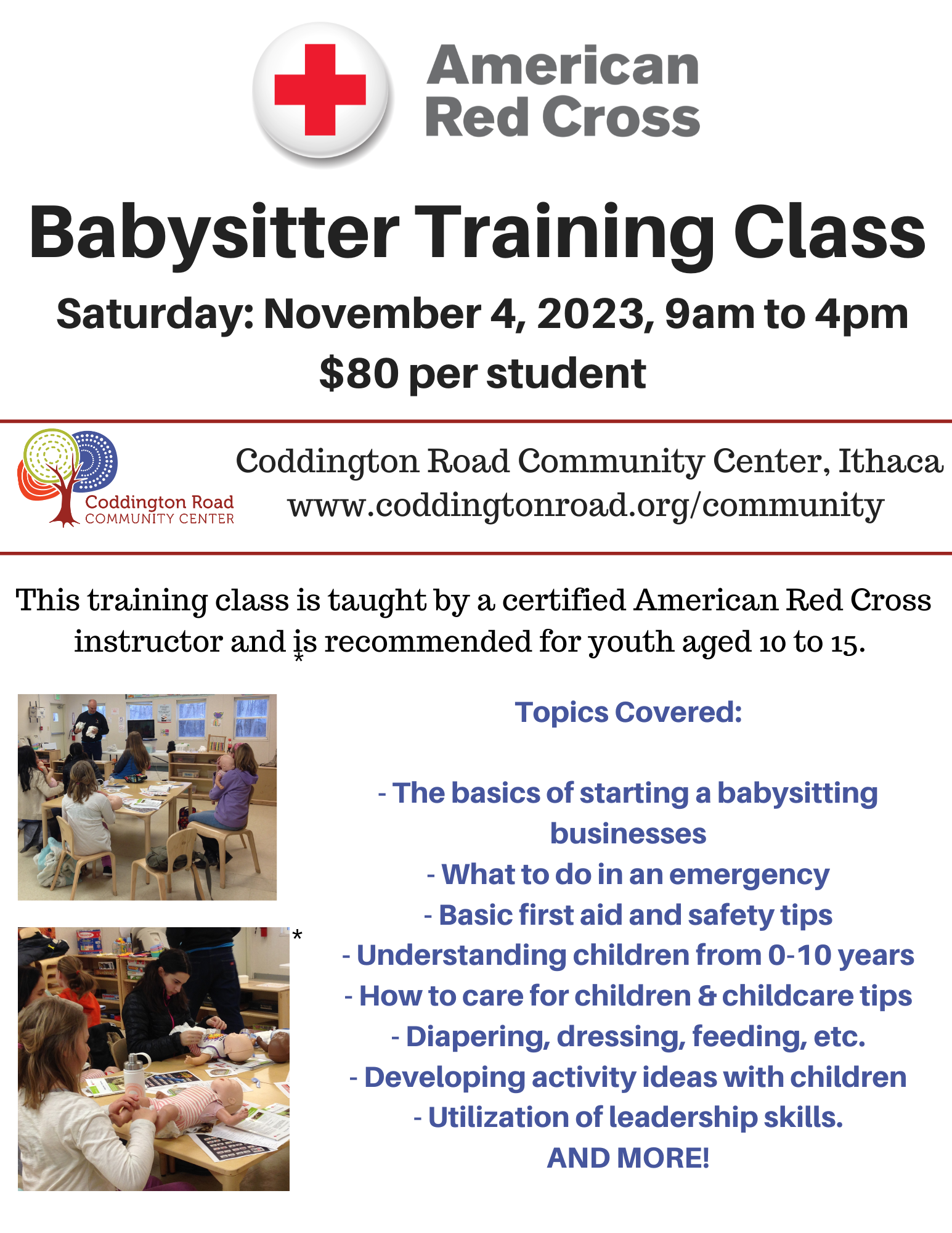 Red cross babysitting course wichita ks