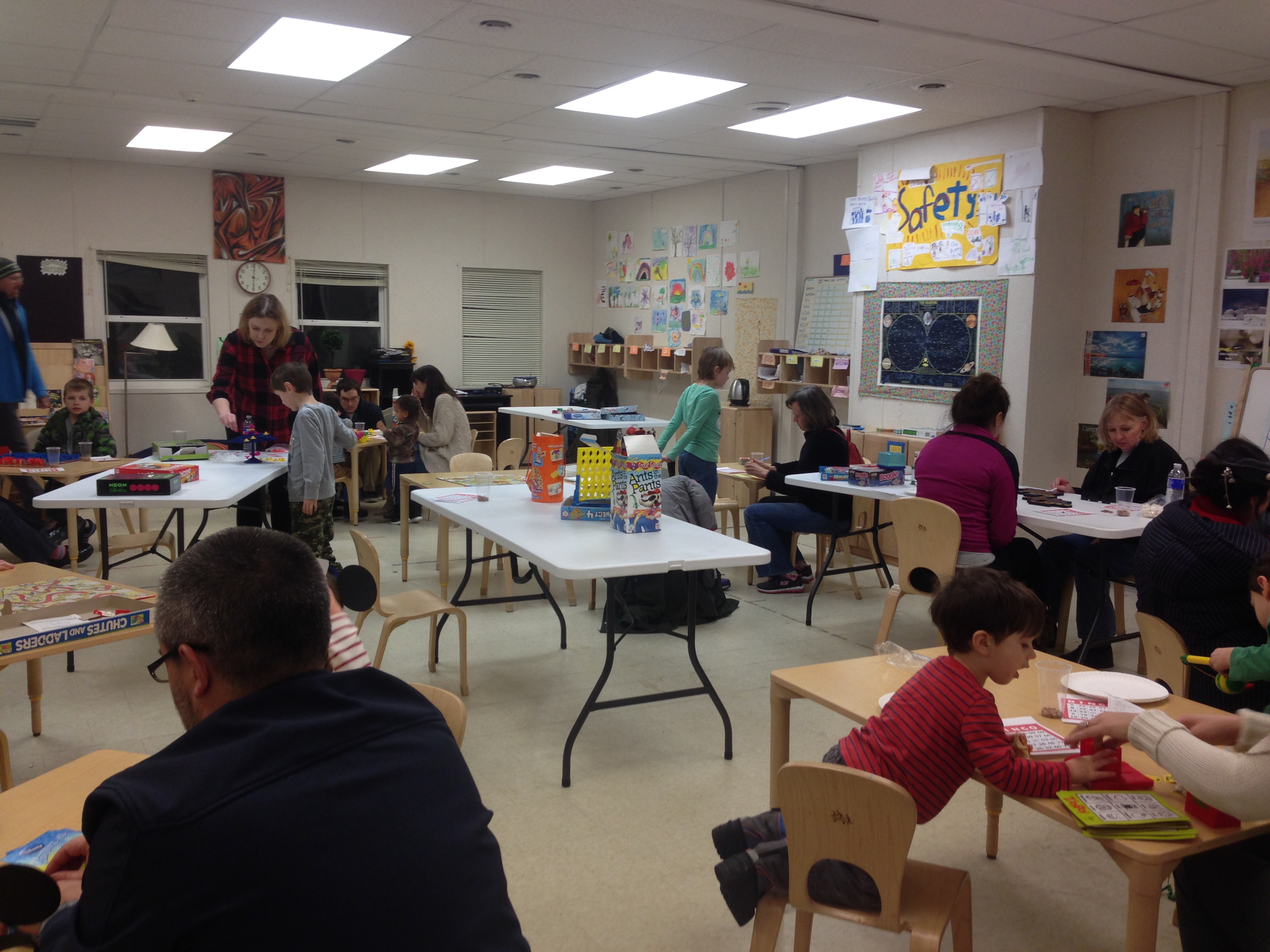 Family Game Night, Ithaca Family Game Night, Coddington Road Community Center