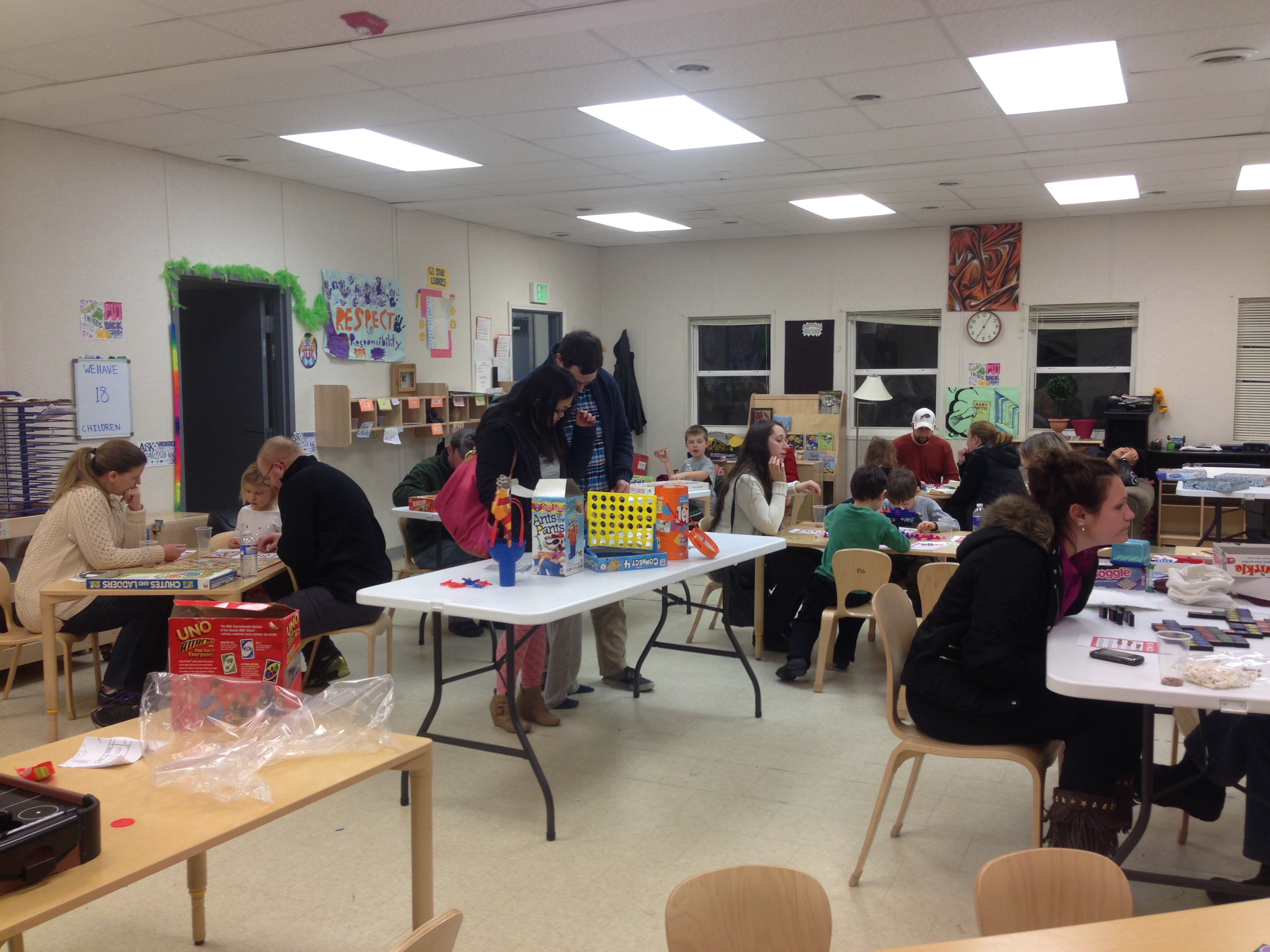 Family Game Night, Ithaca Family Game Night, Coddington Road Community Center