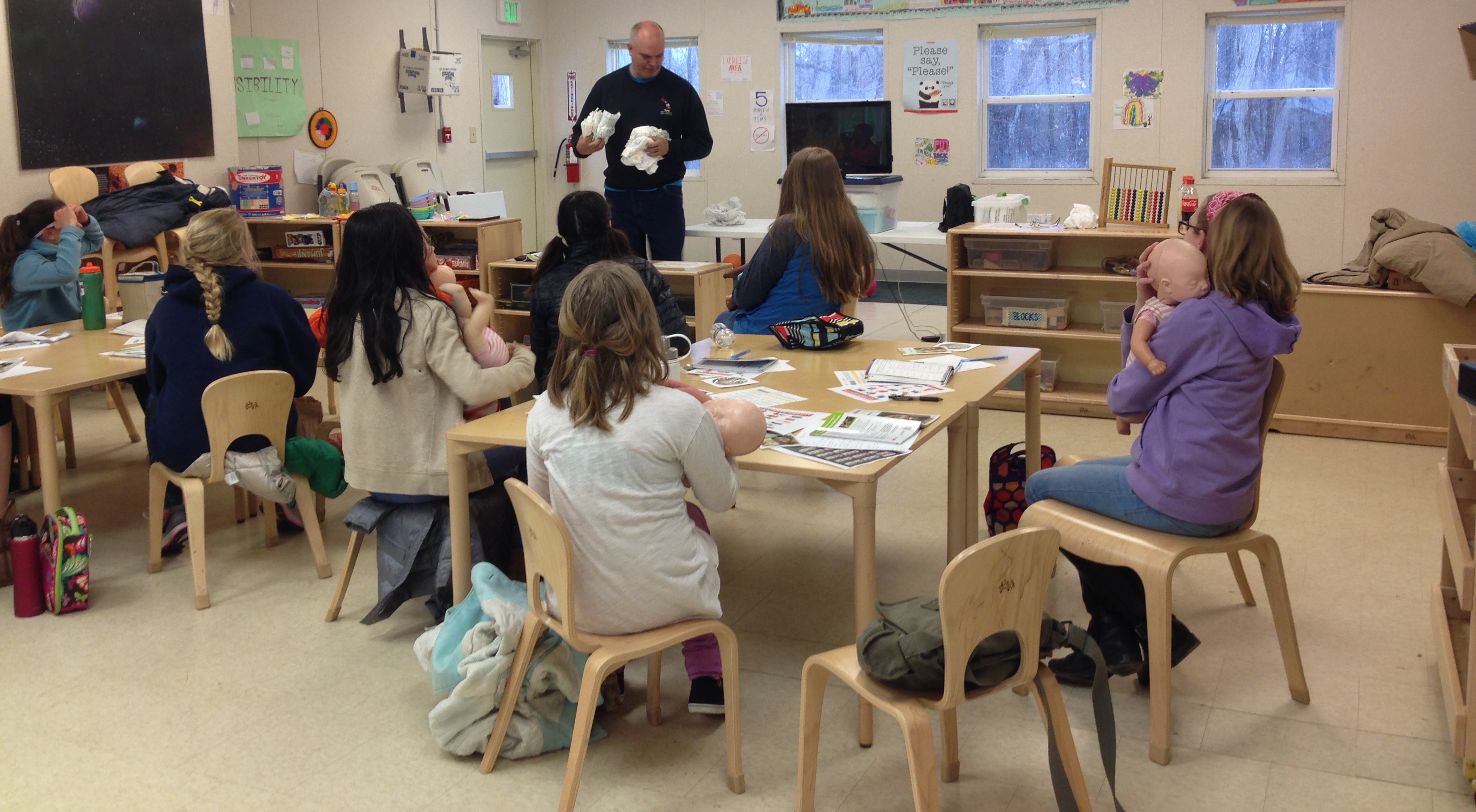 Ithaca Red Cross Babysitter Training Course at Coddington