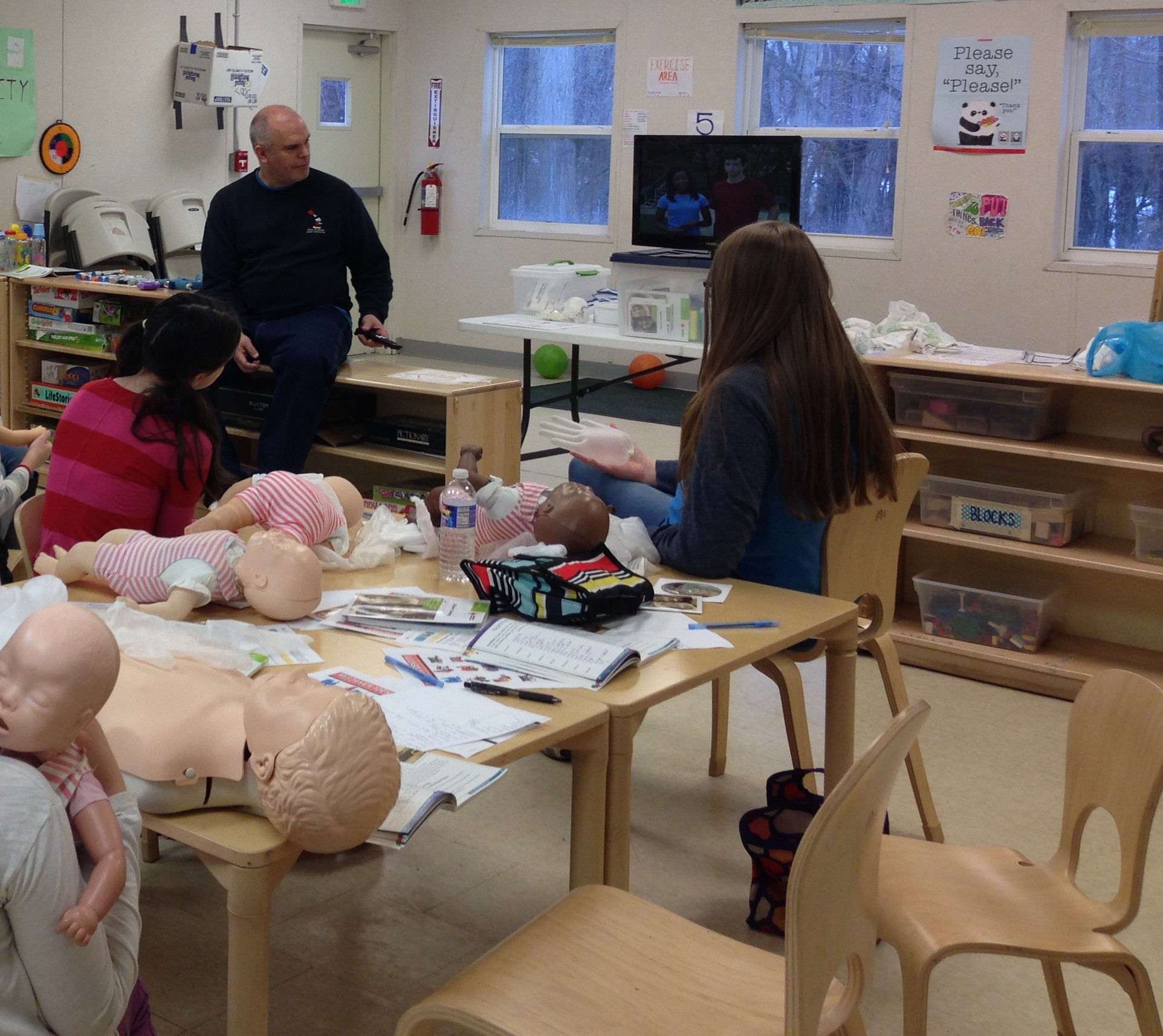 Red Cross Babysitter Training Class in Ithaca NY