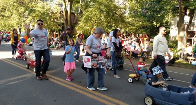 2017 June - Coddington at the Ithaca Festival Parade (1)