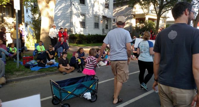 Ithaca Festival Parade 2017, Ithaca Infant Care, Ithaca Community Center