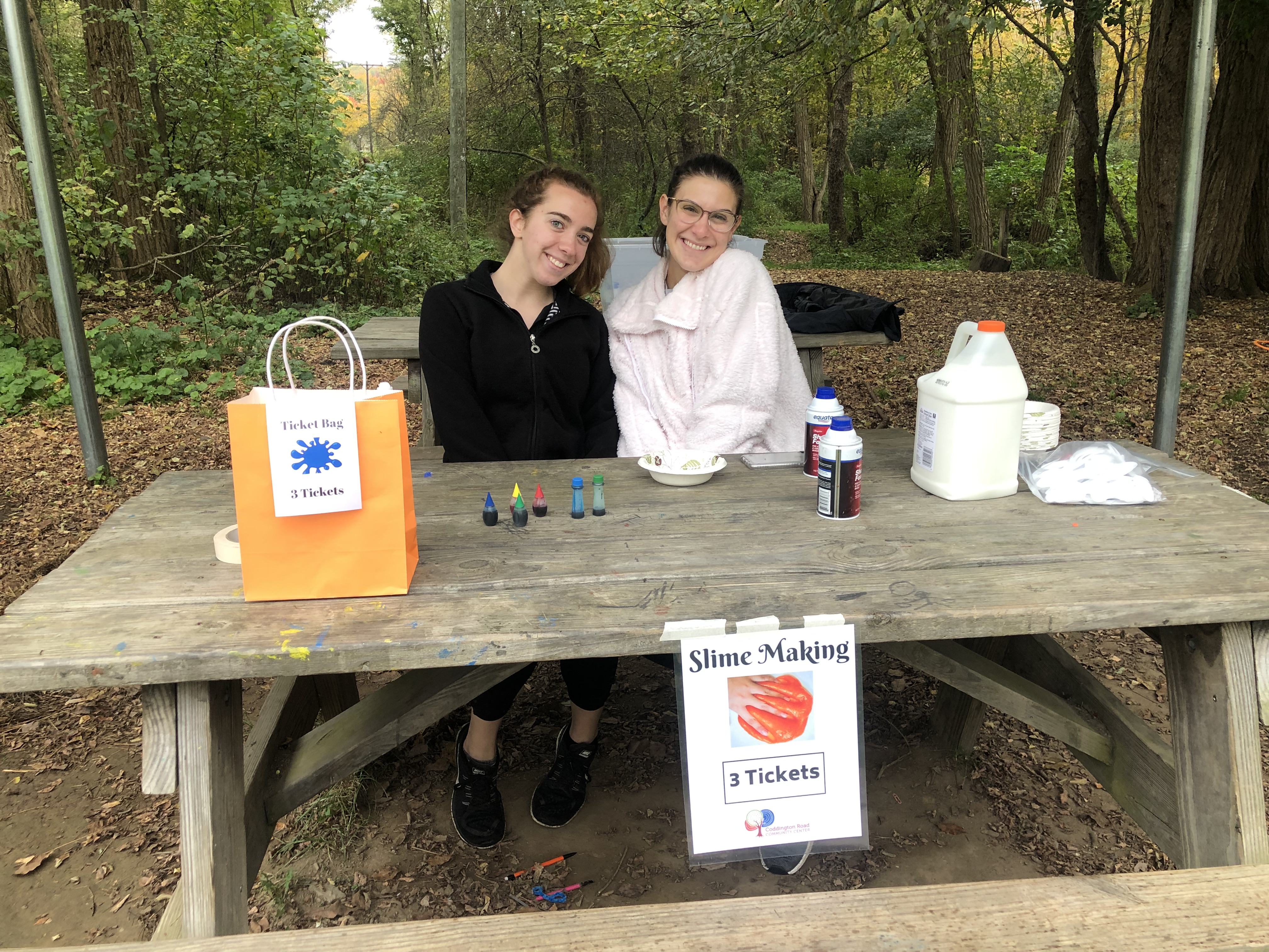 Ithaca College Volunteers at the Coddington Road Community Center and our annual Fall Festival